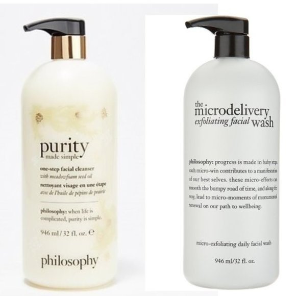 Philosophy Purity Simple & Microdelivery Cleansers - Picture 1 of 1